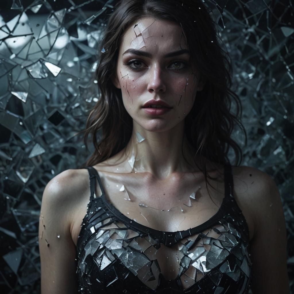 Sinister Surrealism of a Damaged Goddess