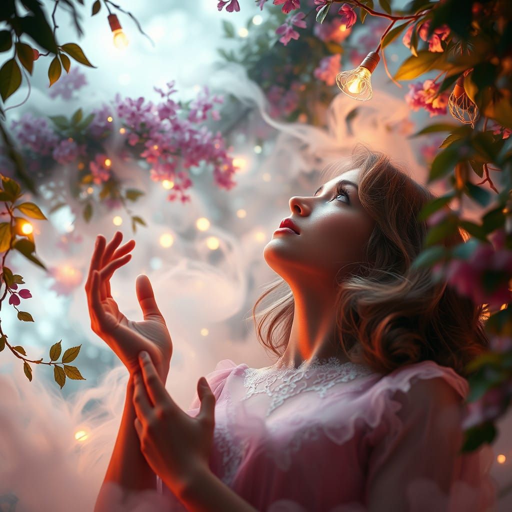 Whimsical Dreamer Lost in Taylor Swift's Melodies