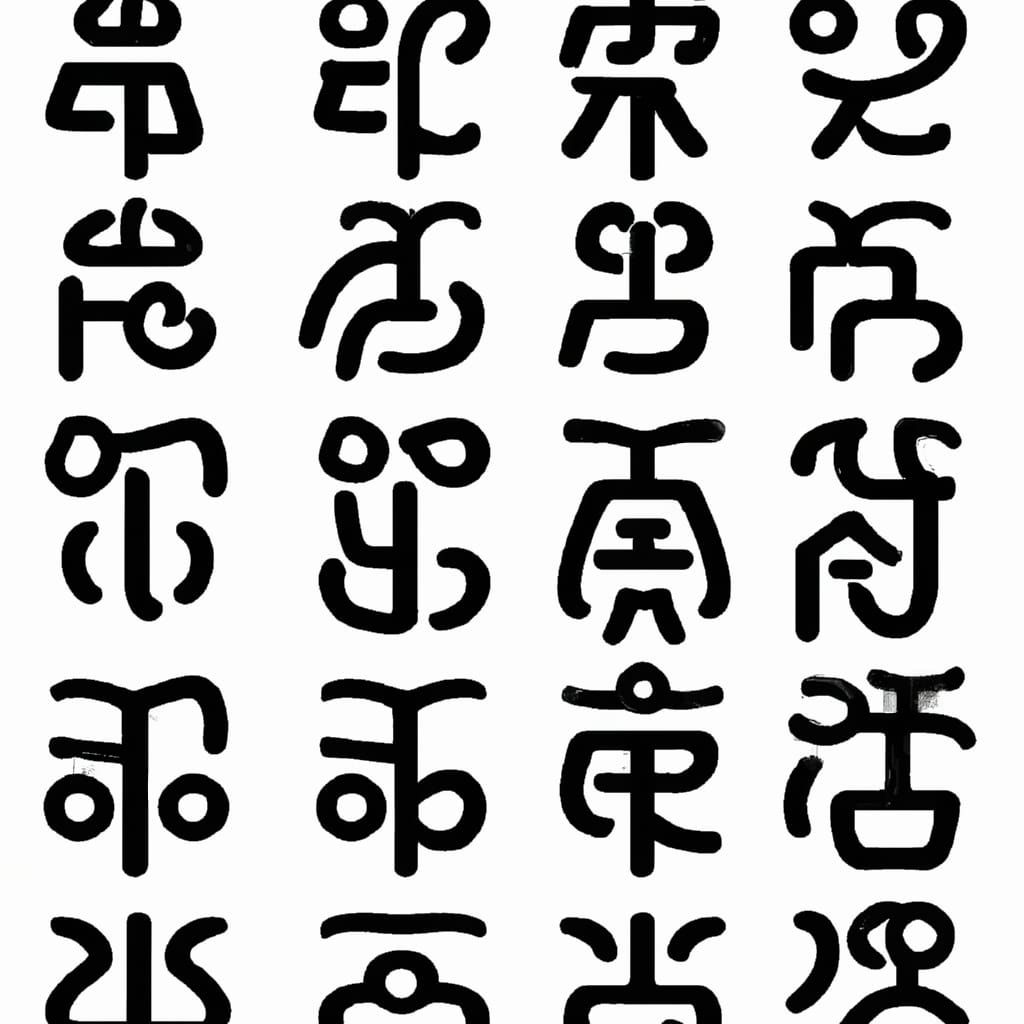Transforming Characters in Ancient Chinese Script