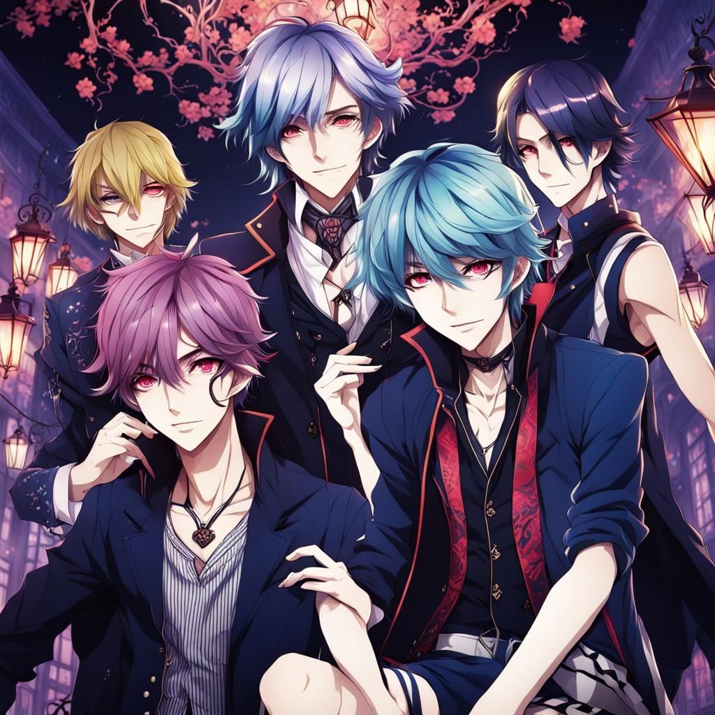 Anime Style Character Art from Twisted Wonderland