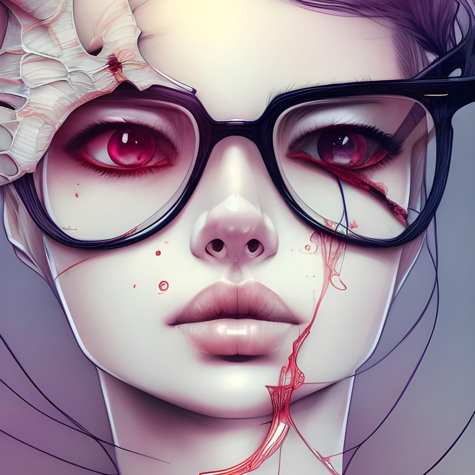 Stylish Eyeglasses Inspired by Illustrative Art
