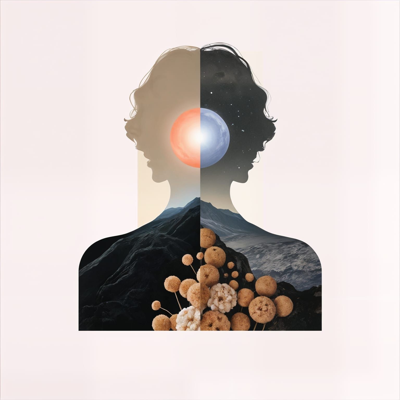 Surreal Collage of Transposed Objects