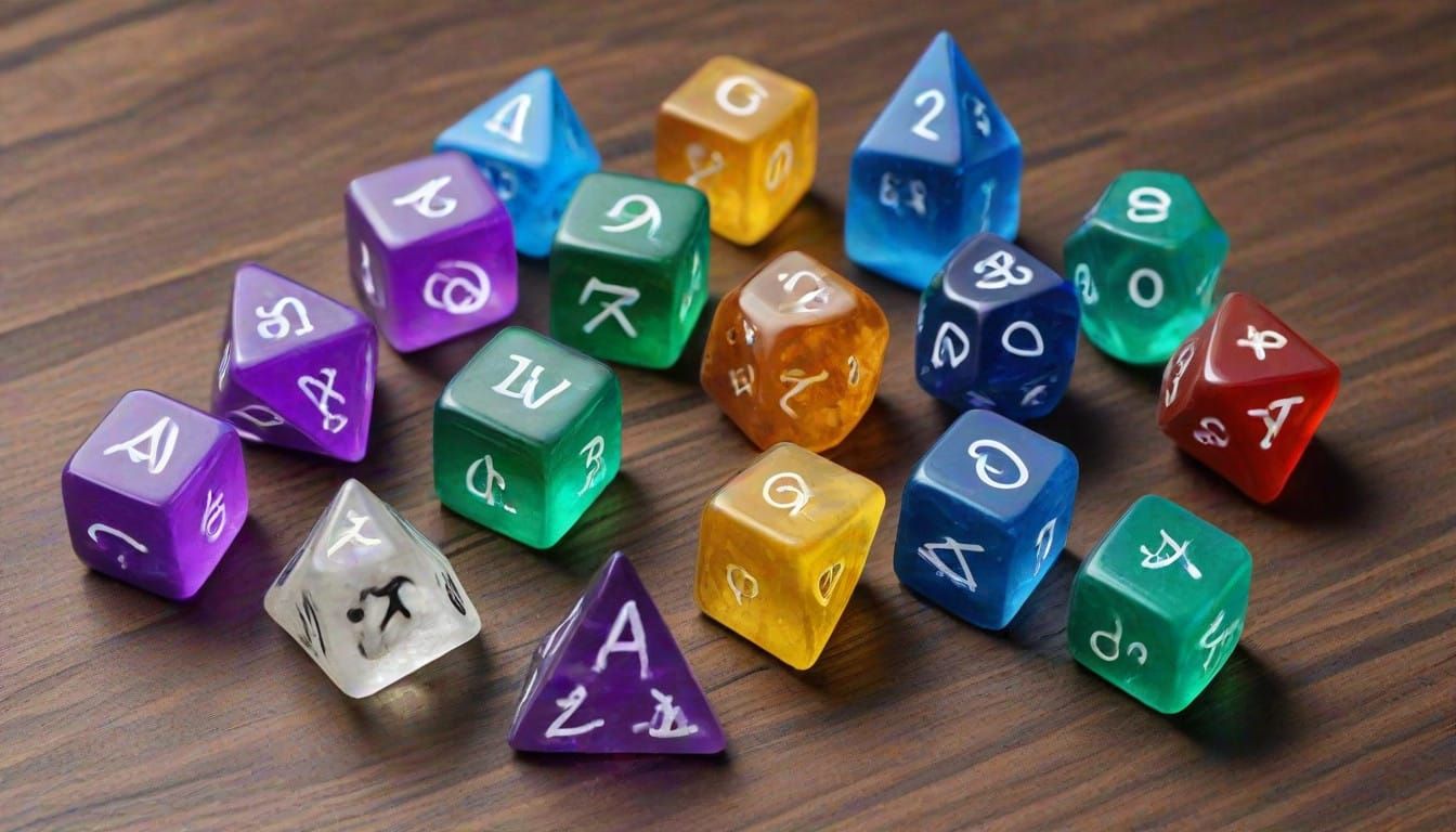 Arcane Tarot Cards in Vibrant Hues