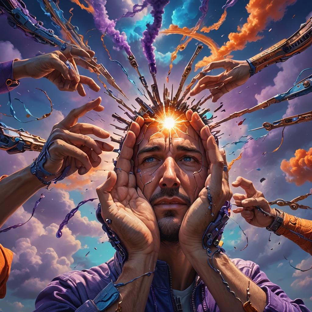 Surreal Portal to Distant Lands: Hyper-Realistic Digital Art