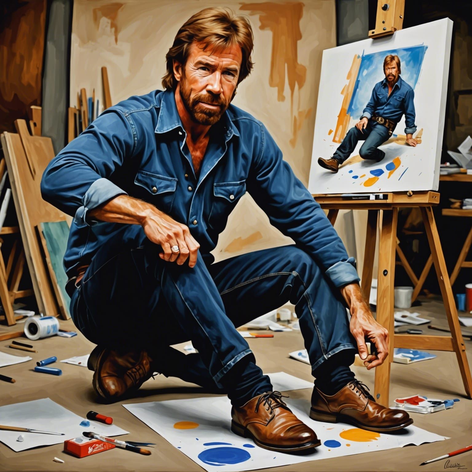 Chuck Norris masterpiece monday