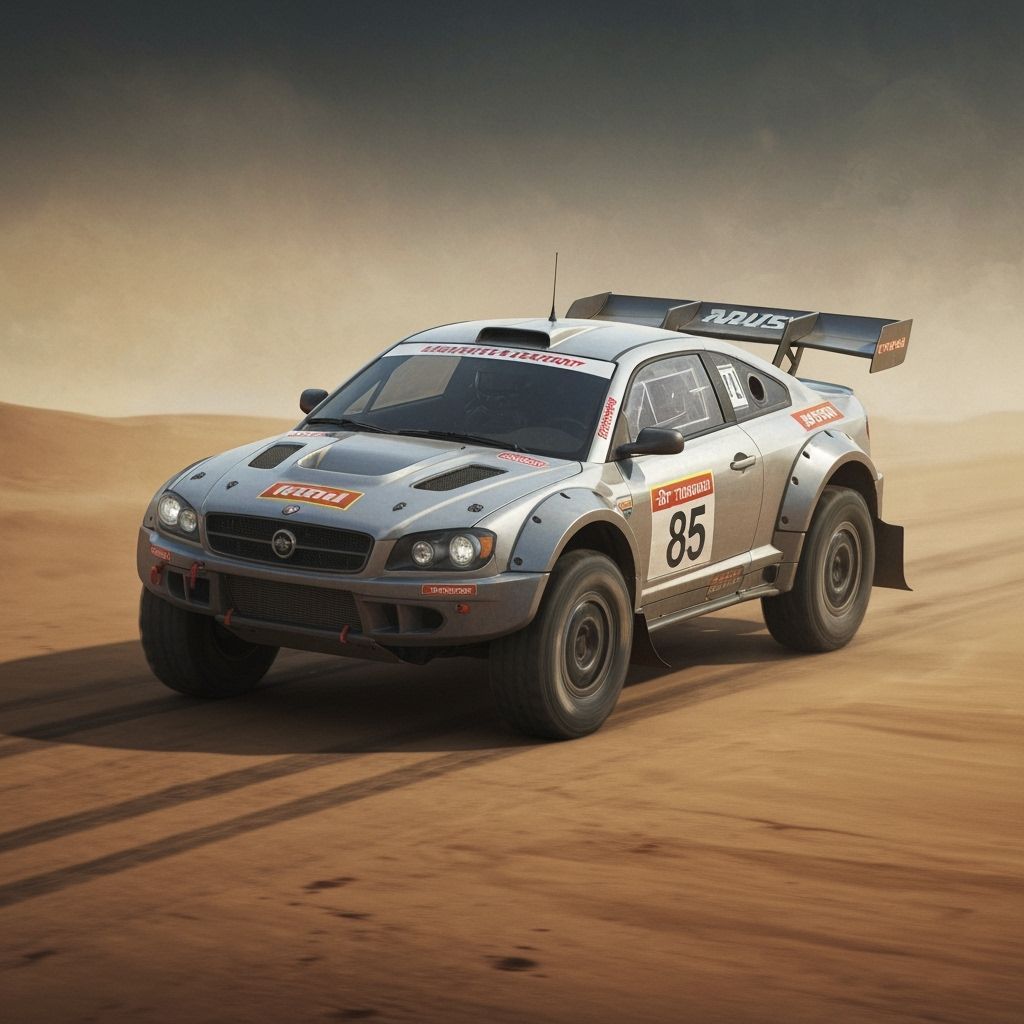 Baja-Ready 1978 Subaru Brat Pickup in Desert