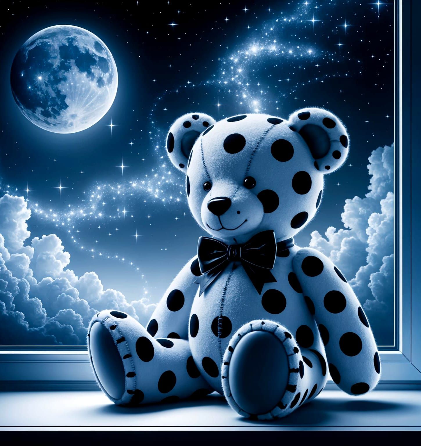 Polka Dot Teddy Bear