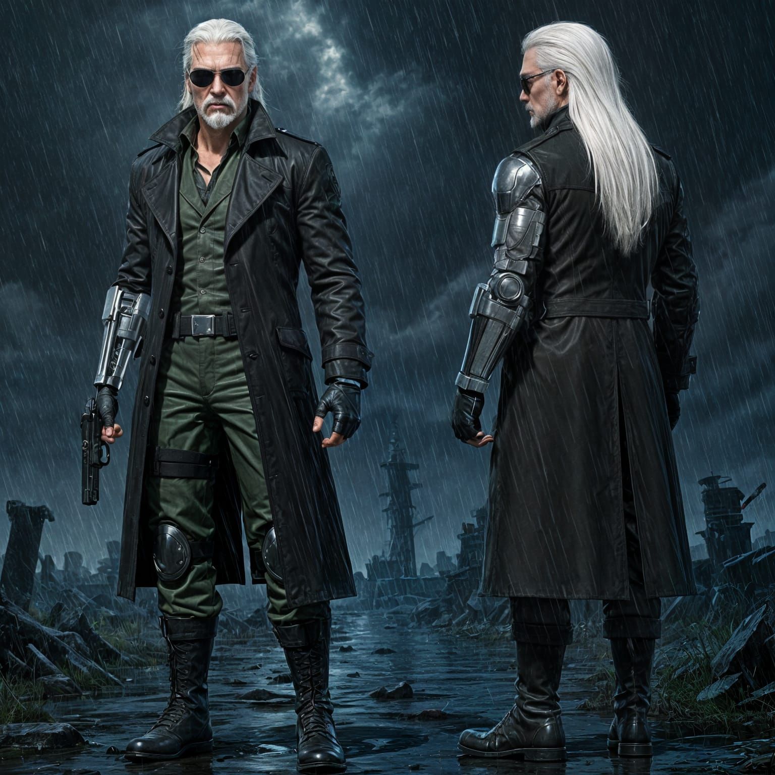 Liquid Ocelot - Metal Gear Solid 4: Guns of the Patriots