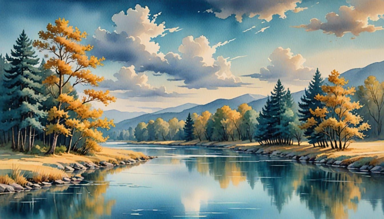 Serene landscape