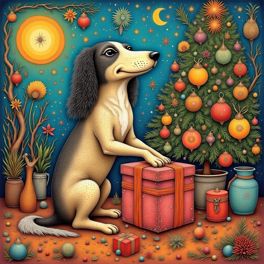 <lora:MIXED EMOTIONS:1.0> <lora:Archetypal Images:1.0> A dog...