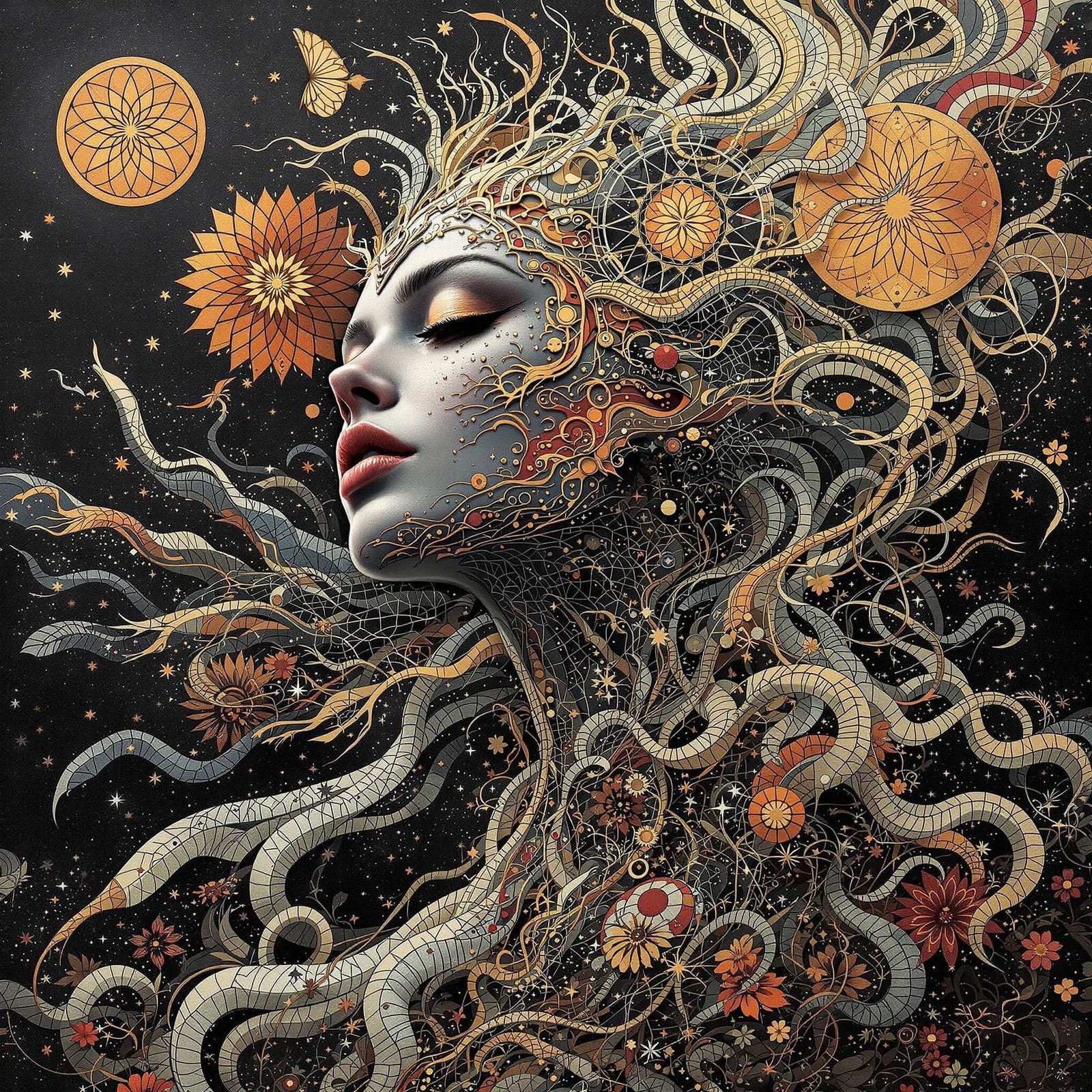 Vibrant Realism in Retro Futurism