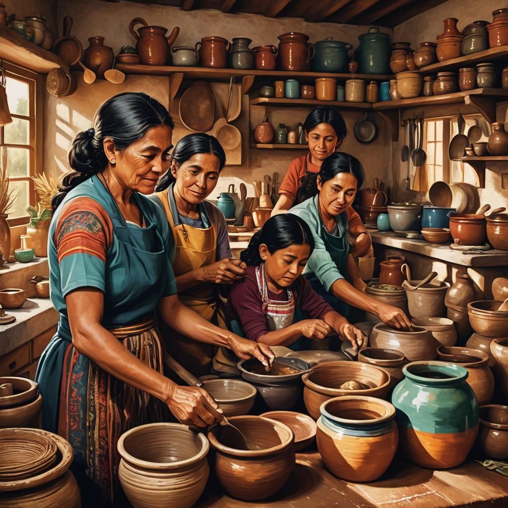 Warm Family Moments in a Vibrant Latin American Kitchen