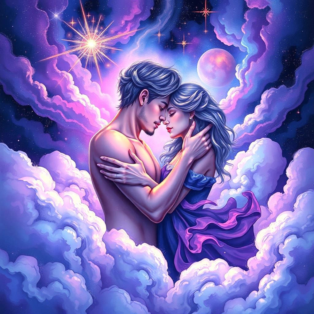 Ethereal Love in Cosmic Harmony