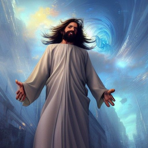 Jesus going back to Paradise