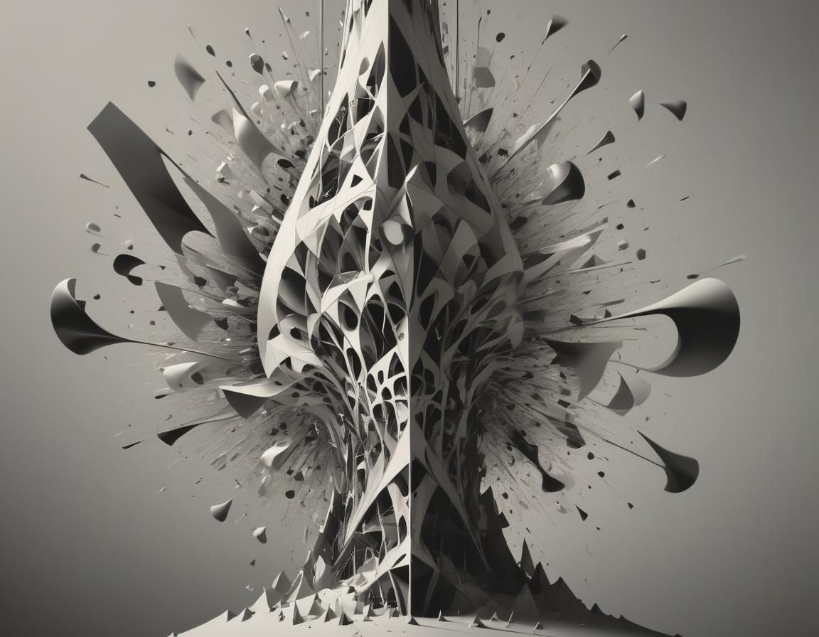 Deconstructed Arabesque in Prismatic Wind