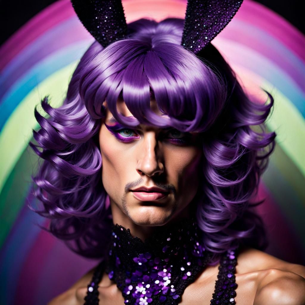 Magic male playboy-bunny