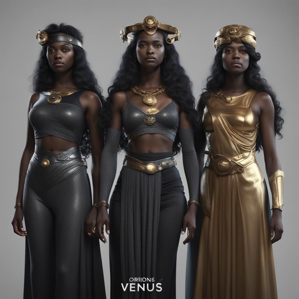 Orion's Belt: Three Women in Planetary Alignment