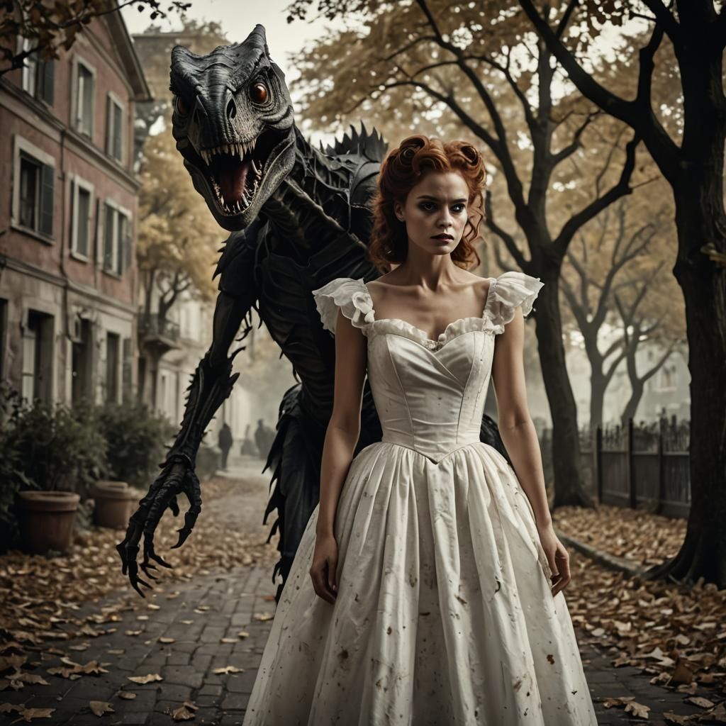 Halloween Prom: Woman Dances with Spider-Man in Cinematic St...