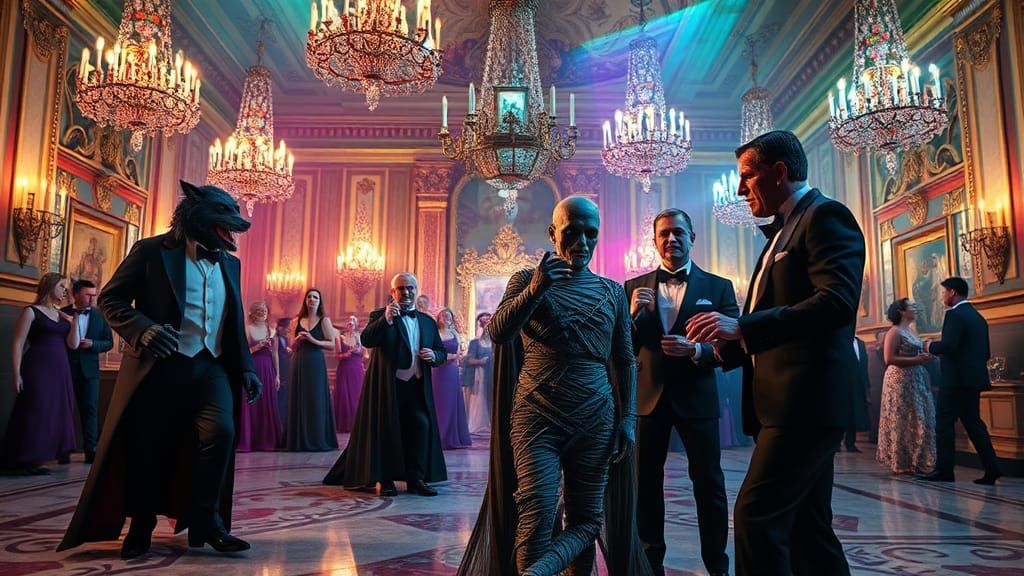 Monster Ball at Romanian Castle Ballroom