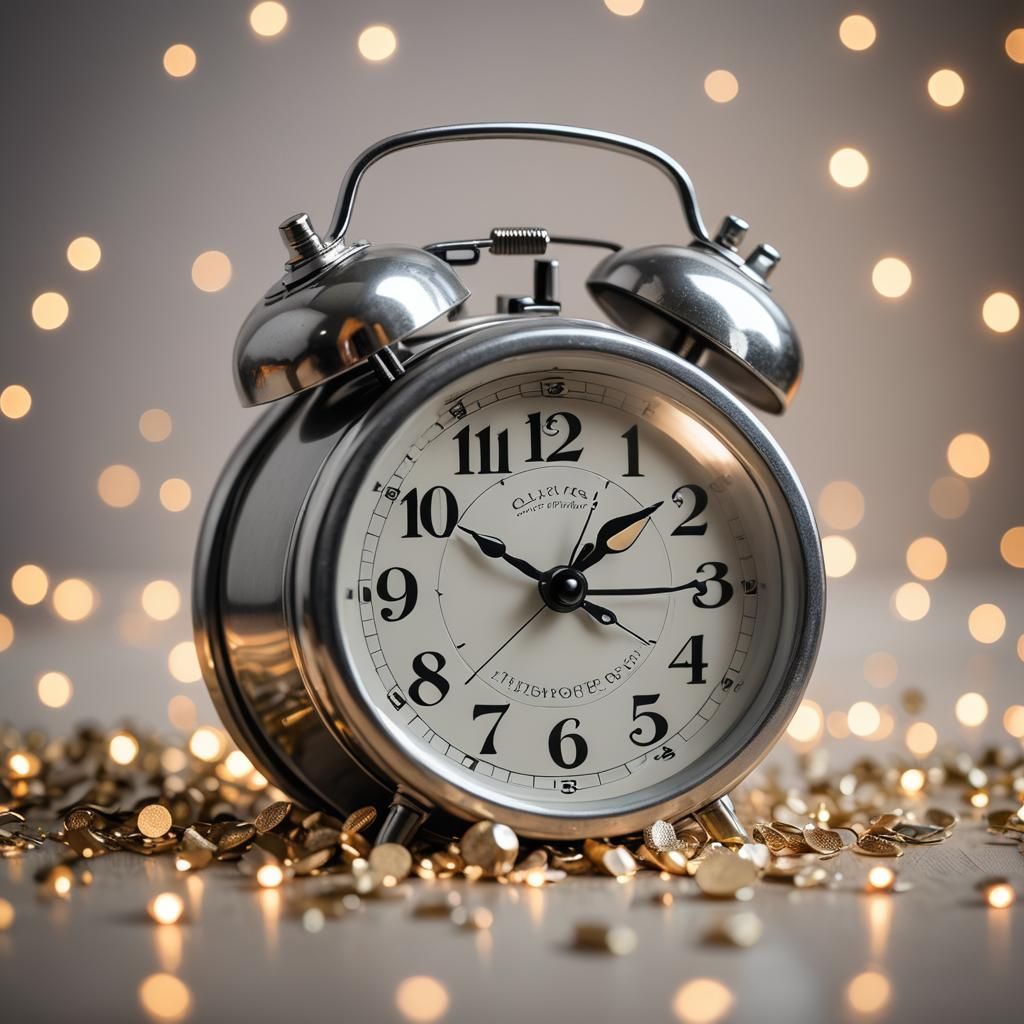 Alarm Clock: Professional Photography with Bokeh