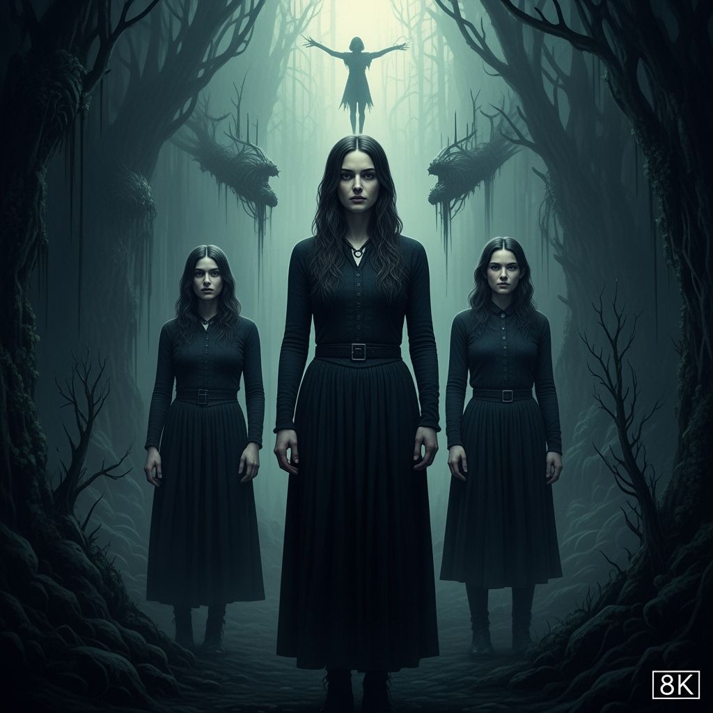 Ominous Women in a Mystical Environment