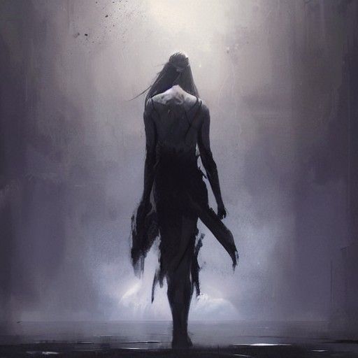 Sinister Shadow Leviathan in Dark Fantasy Style