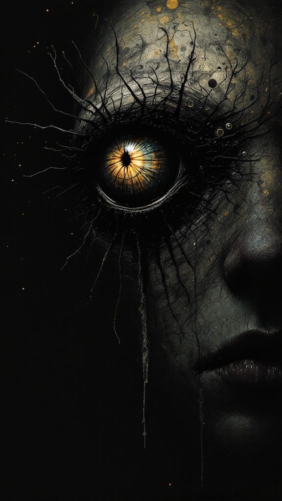 Surreal Dark Landscape in the Style of Hieronymus Bosch and ...