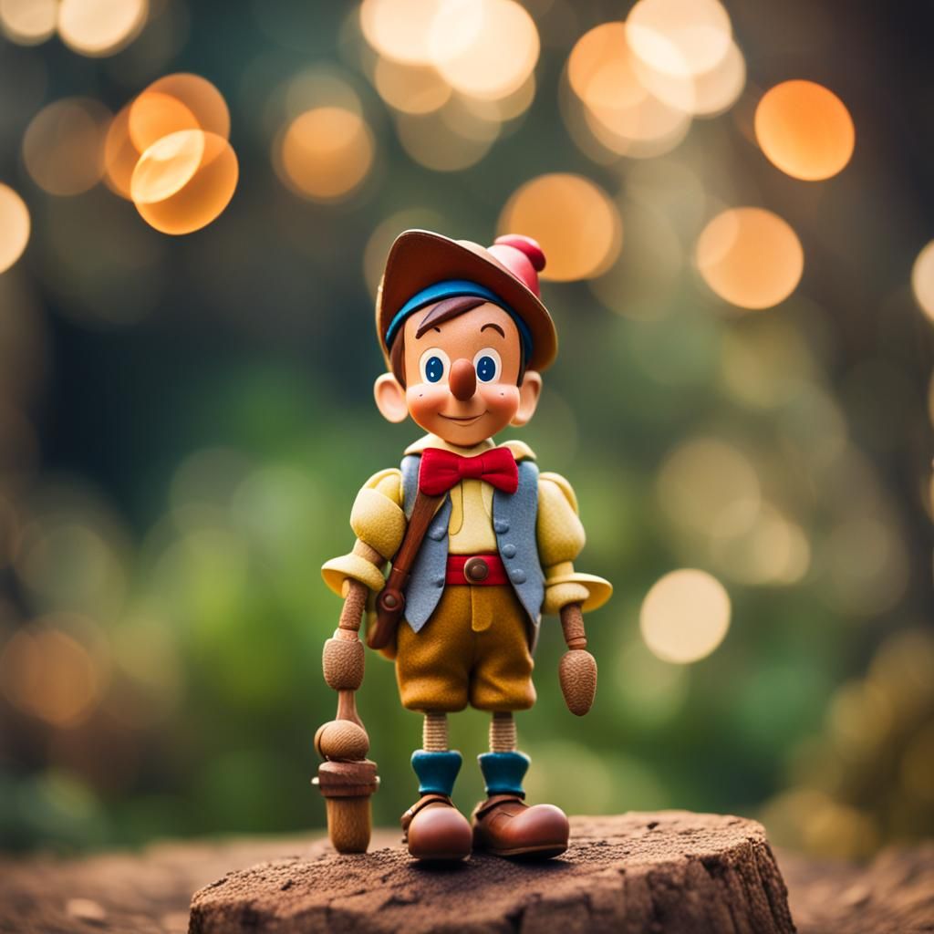 Pinocchio: Professional Photography with Bokeh
