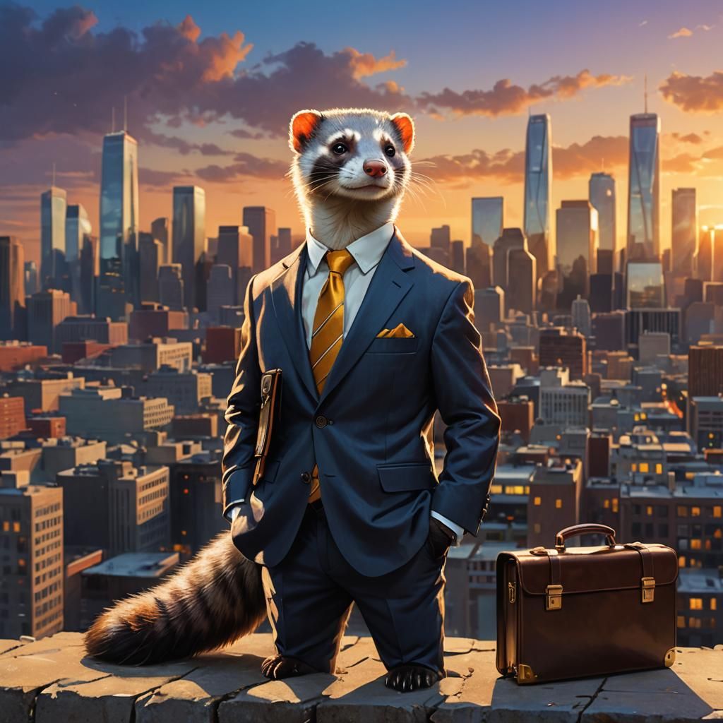 Ferret businessman