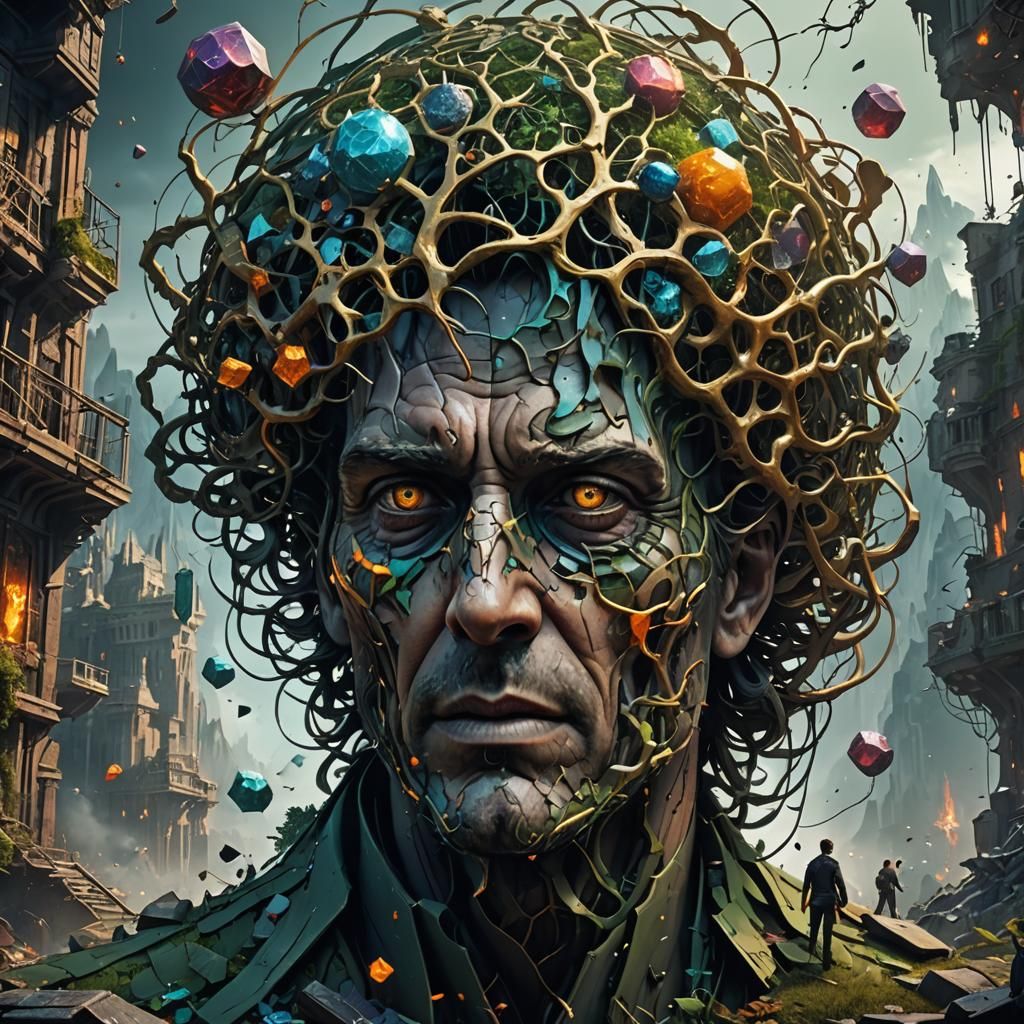 Corrupted Mind: Addiction Concept Art