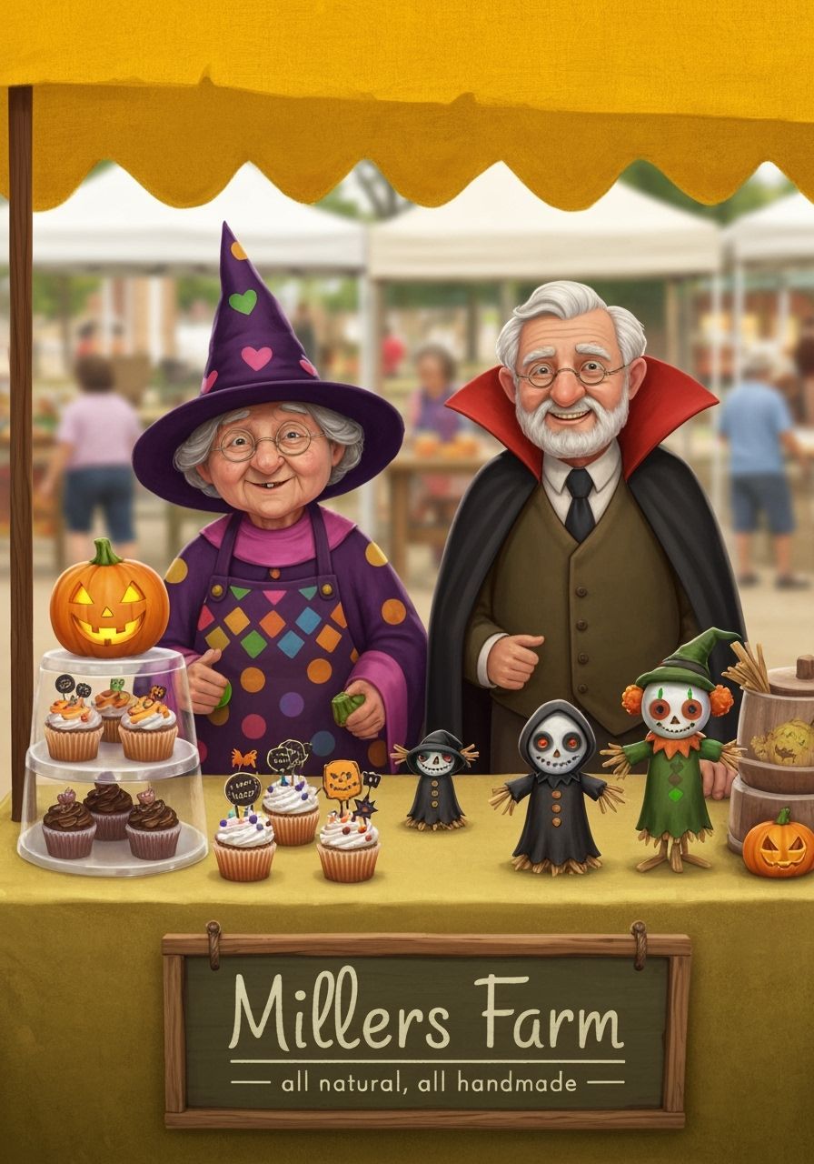 Halloween Market: Granny and Grandpa's Farm Stand