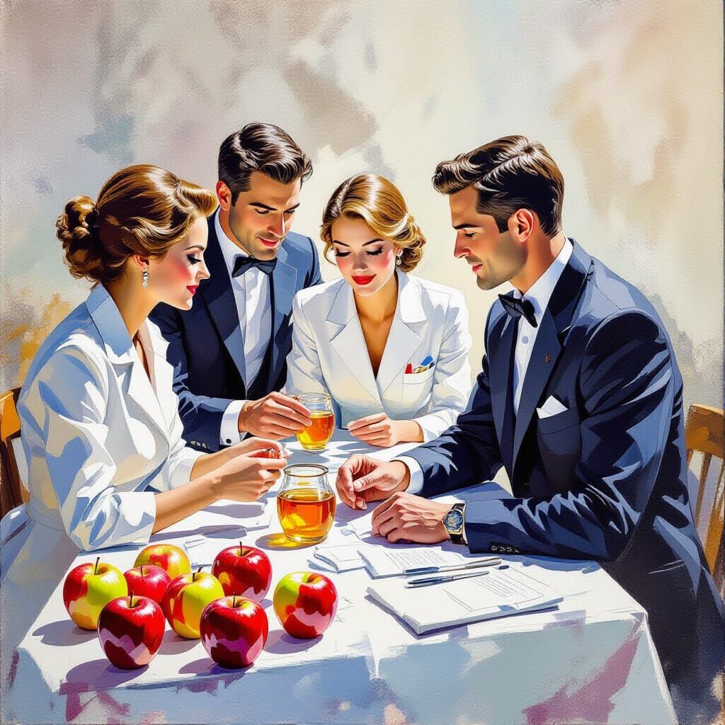 Pharma Team Collaborates with Sliced Apples and Honey in Gou...