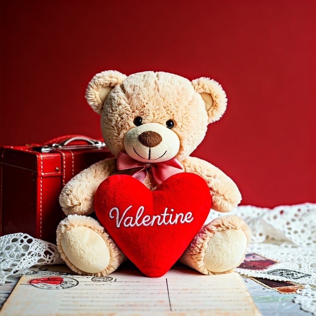 Loving Teddy Bear Valentine