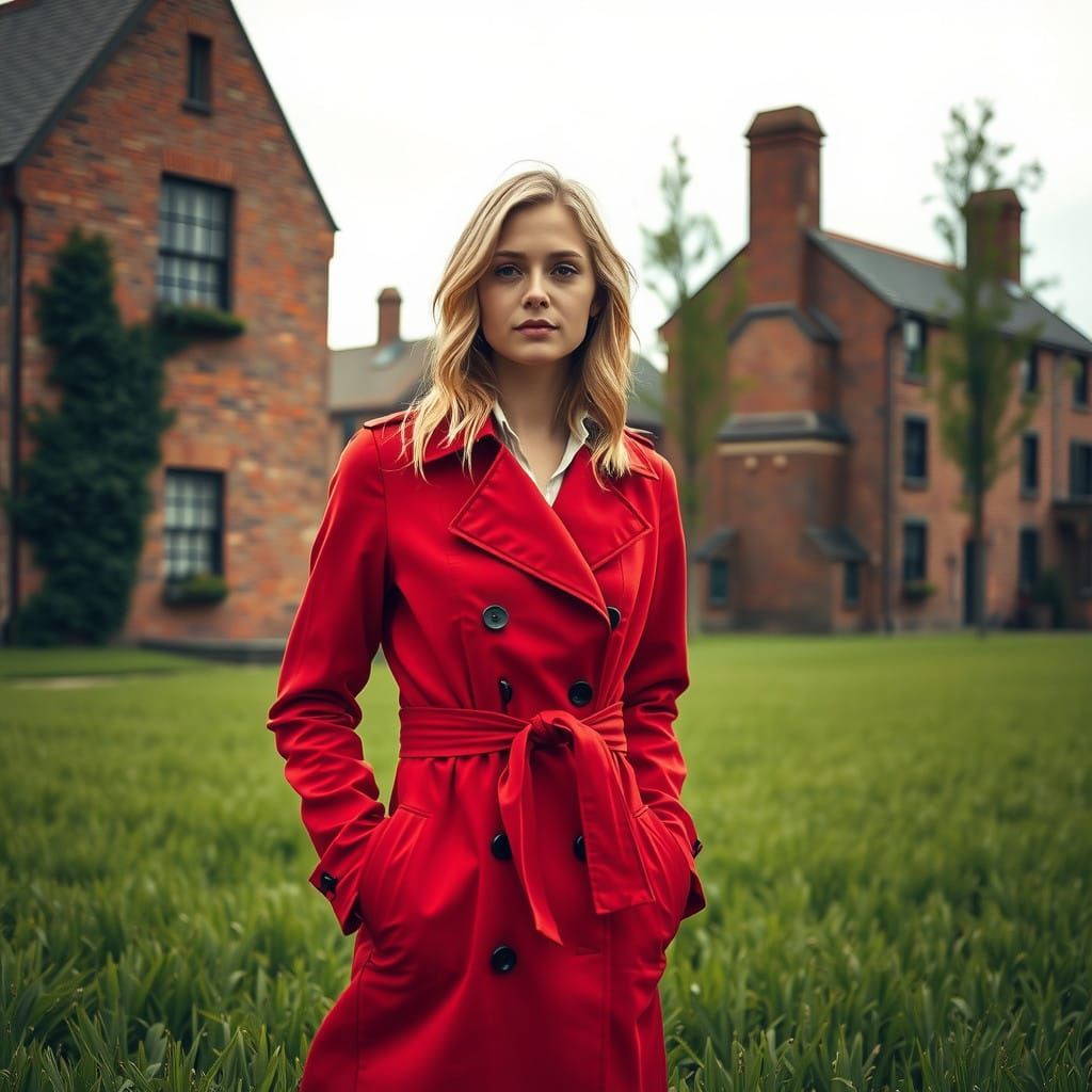 Rustic Landscape in Warm, Golden Light