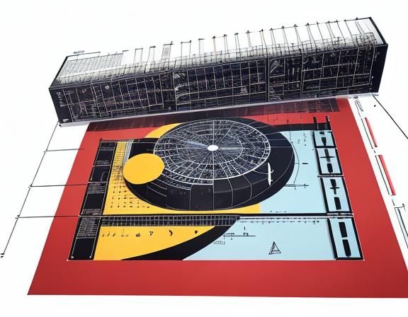 Complex Graphic Score Combining Music and Anatomy