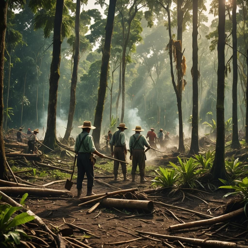 Groups of Mennonites, seeking inexpensive land far from mode...