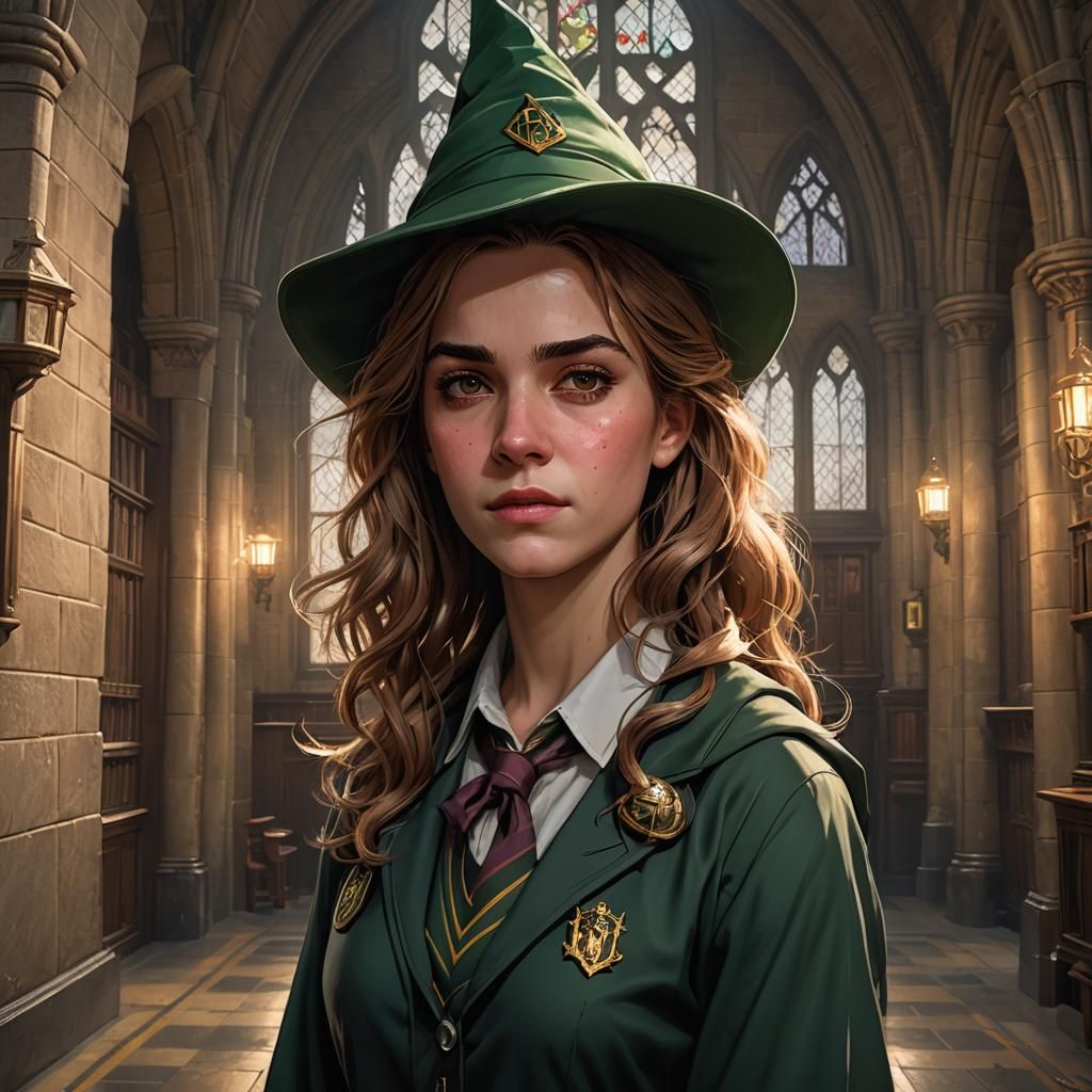 Hermione in Slytherin