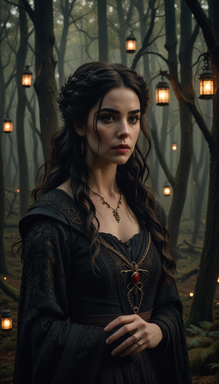 Regal Yennefer of Vengerberg in Mystical Forest