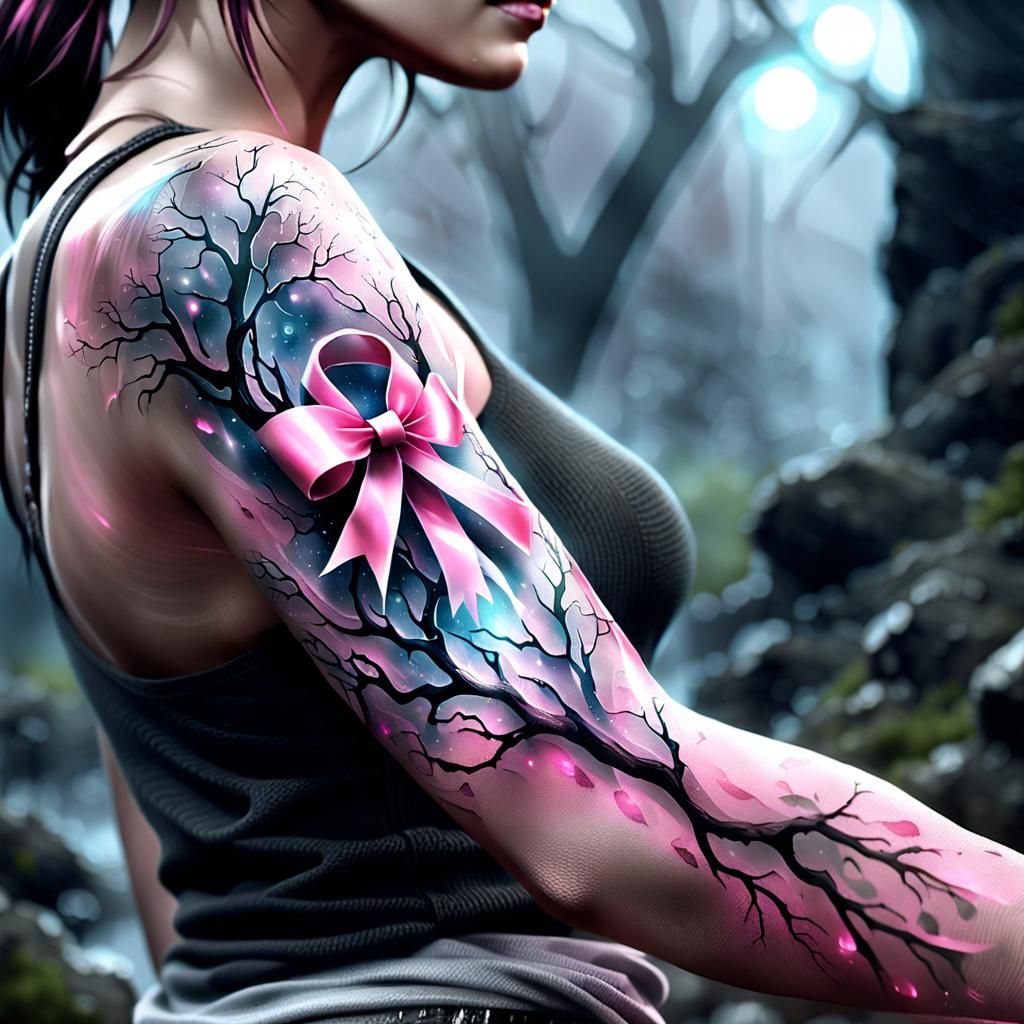 Tattoo, Pink Ribbon Survivor
