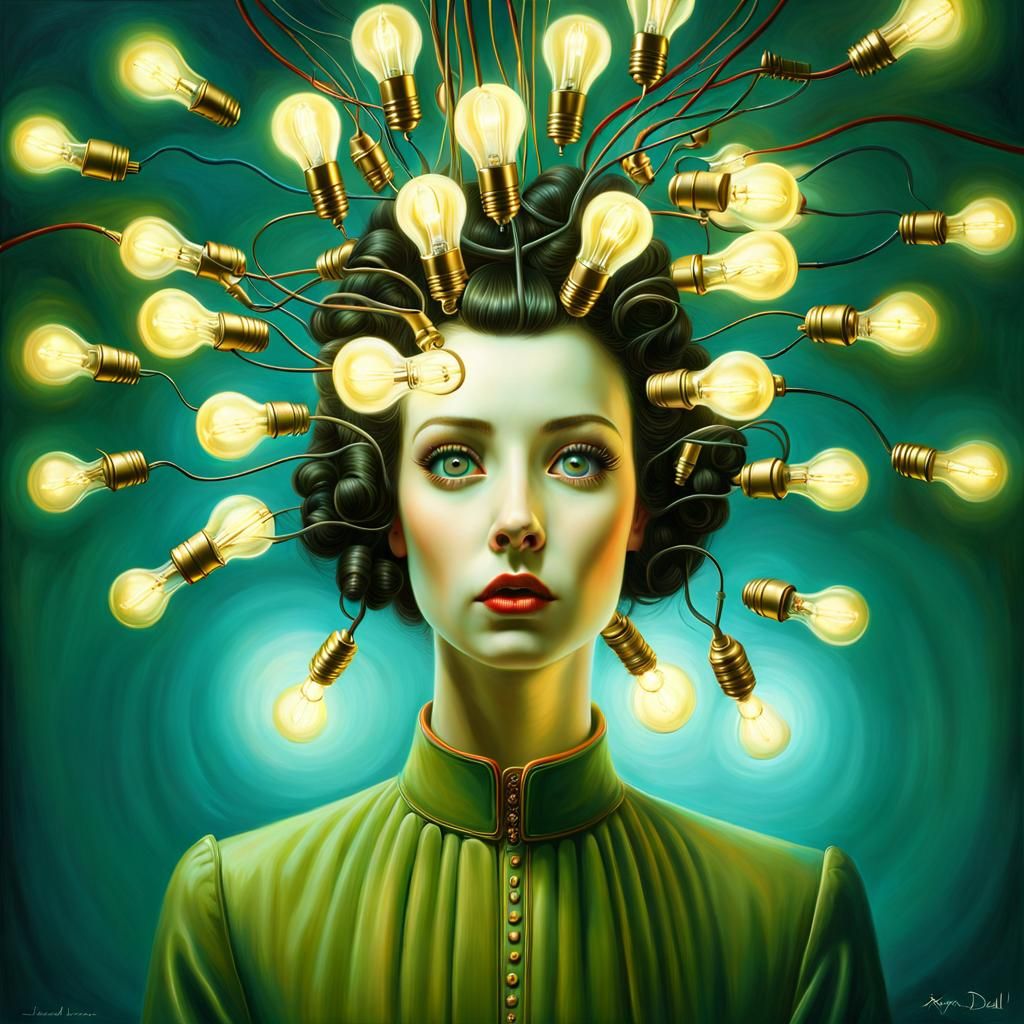 4 Pictures (4/4): Is this art or can it go away? “Title: “A light dawns on me.”