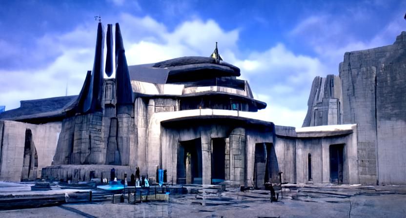 Jedi Temple Architecture