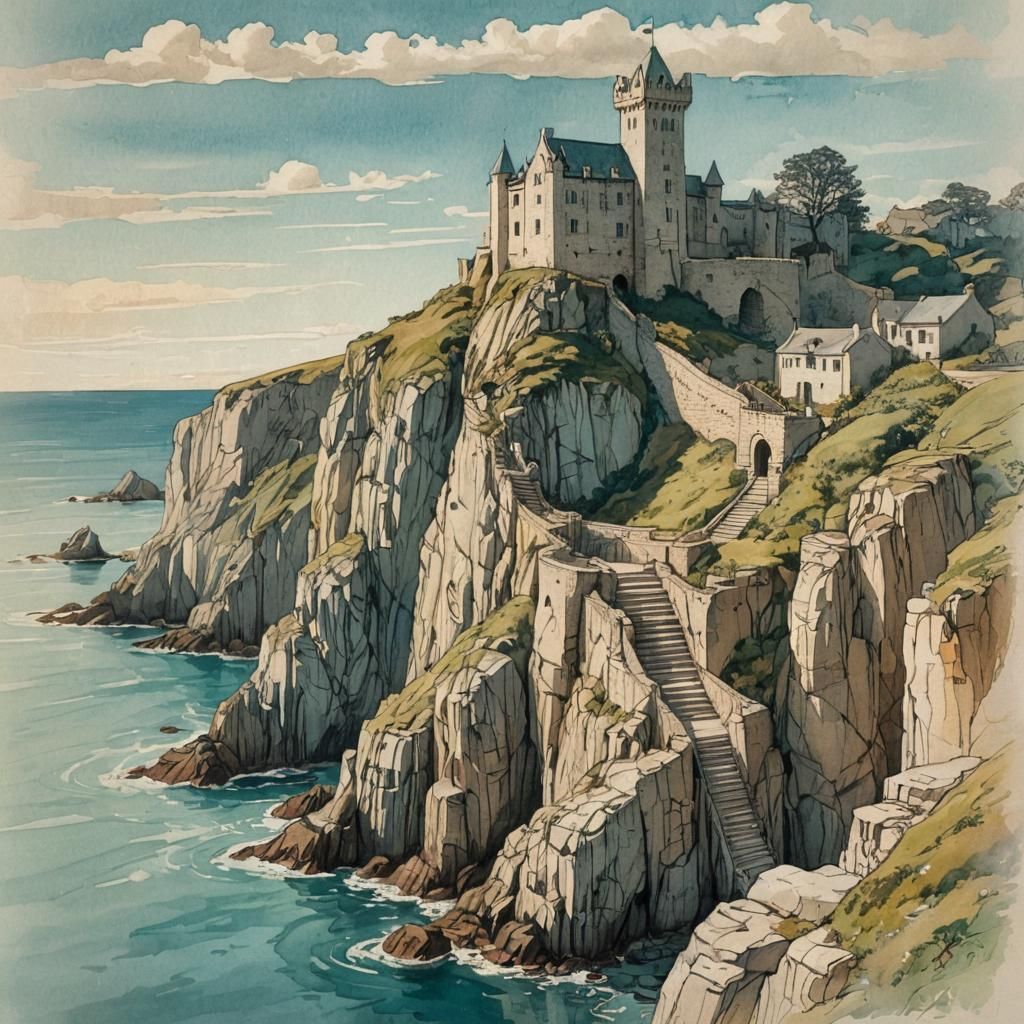 Fortress on the cliff