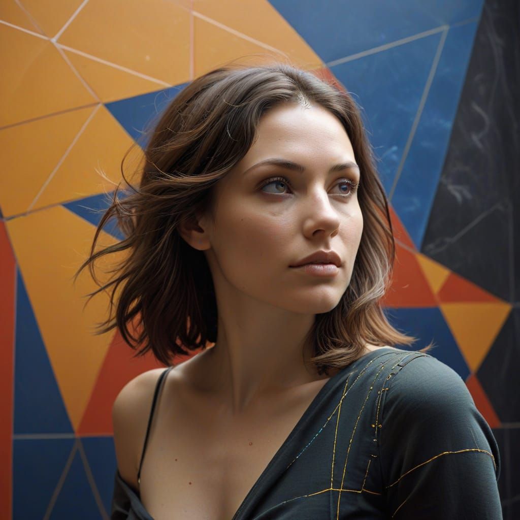 Geometric Abstraction in 3D Space