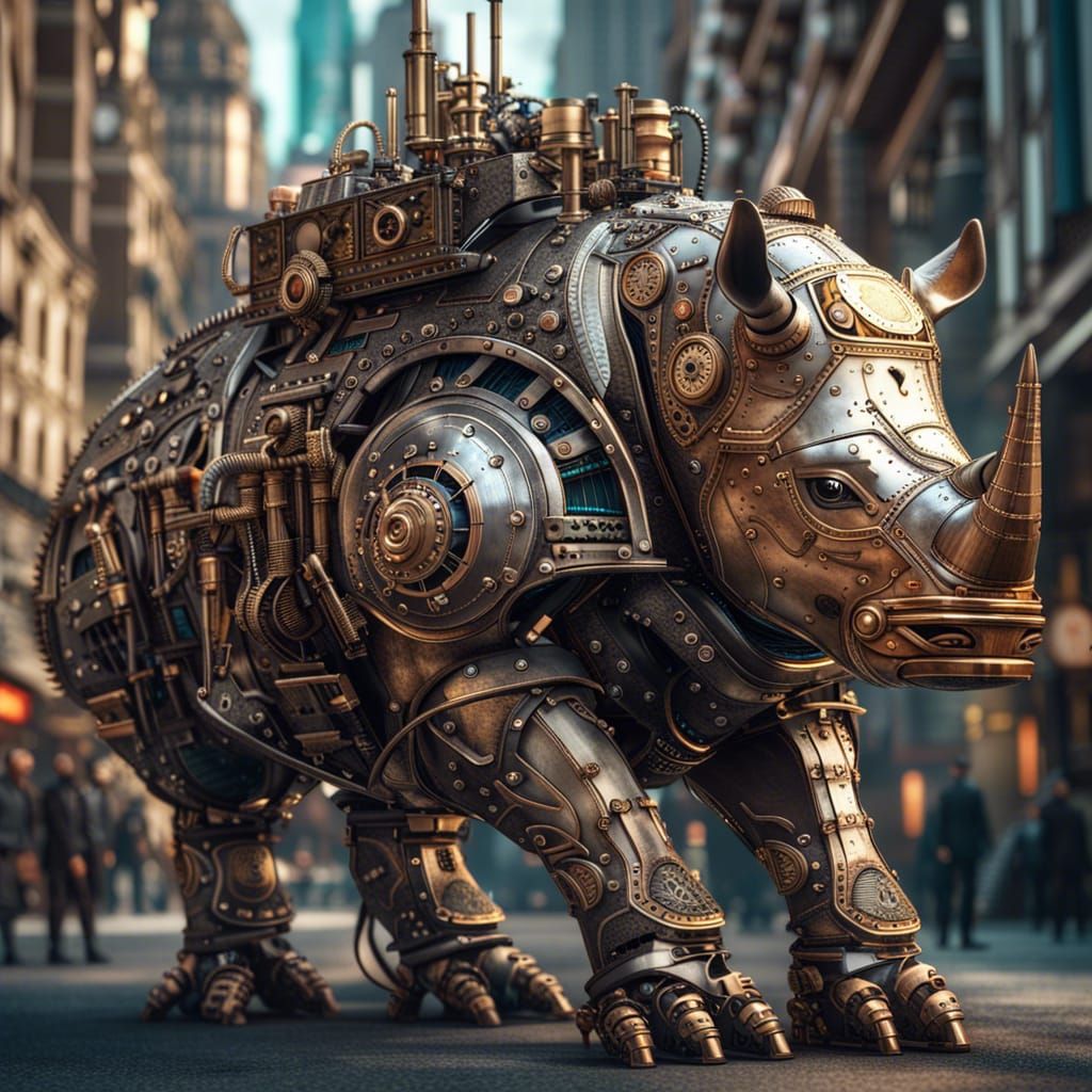 Streampunk Battle Rhino