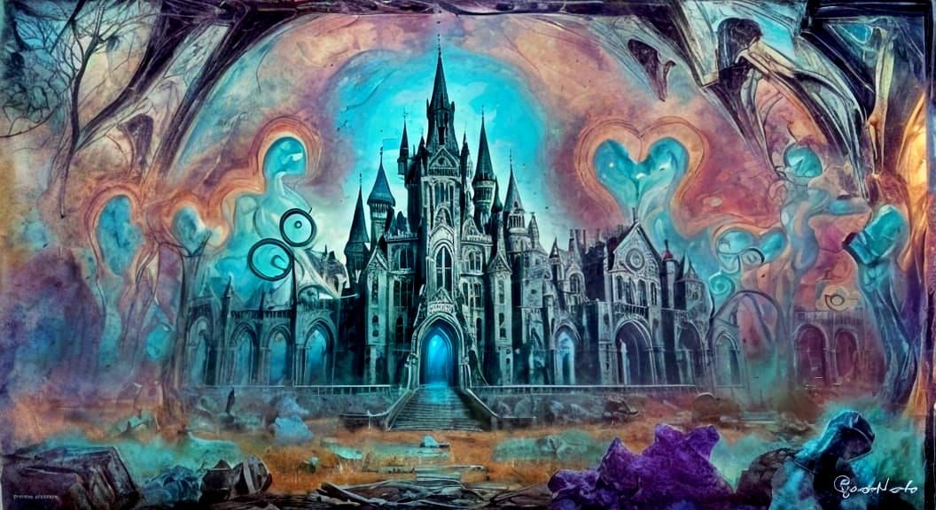 Ethereal Ghosts Haunt Crumbling Irish Castles