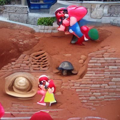 Italian Plumber's Perilous Princess Rescue