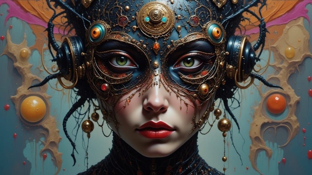 Three-Eyed Panopticon Concept Art Portrait