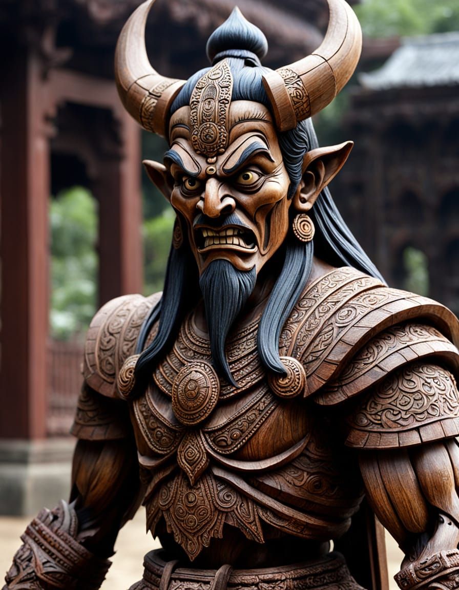 Wooden Idol of the Eternal Evil Demon