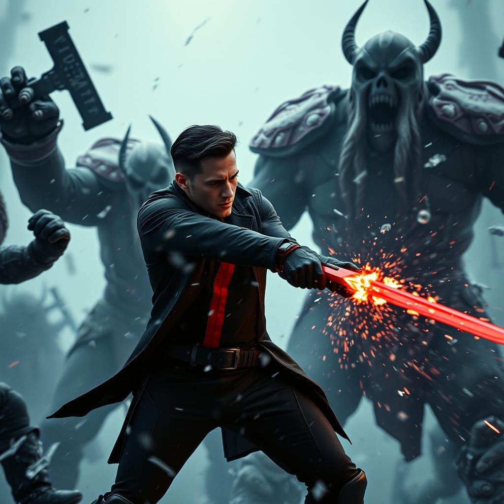 Channing Tatum as Gambit Battles Frost Giants in Nifelheim