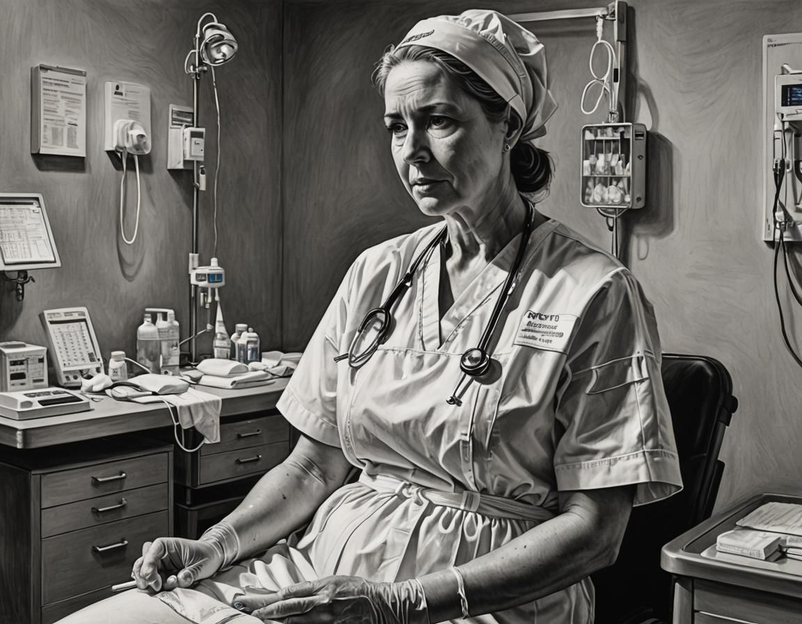 "My job is to do more of the hands on stuff with the patient...